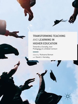 cover image of Transforming Teaching and Learning in Higher Education